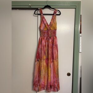 Vibrant Pink Maxi Dress